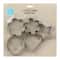 Martha Stewart Stainless Steel Cookie Cutter Set In Assorted Shapes, 5ct.